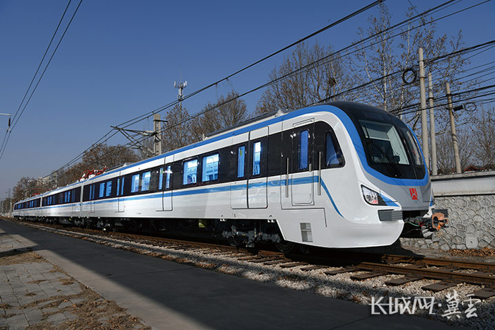 中车唐山公司台州S1线市域动车组。张洋 摄