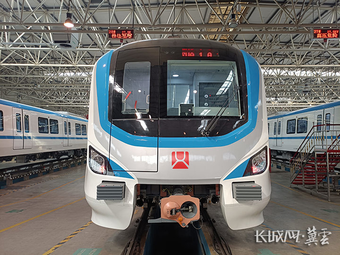中车唐山公司台州S1线市域动车组。长城网·冀云客户端记者 金宗明 摄