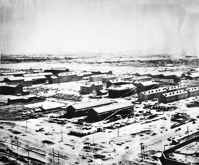     石家庄热电厂建厂初期全貌。 石热公司供图