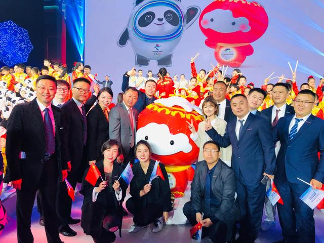 “125工作组”在冬残奥会吉祥物“雪容融”发布会现场。受访者供图