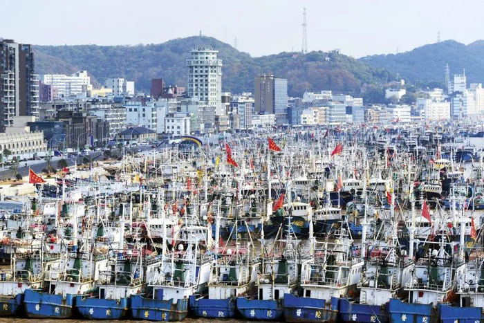 舟山渔场盛景（劳马 摄）