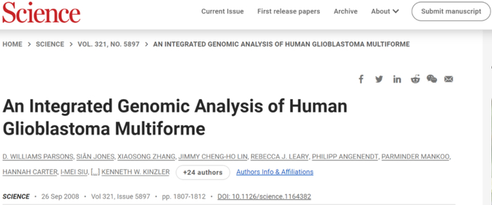 2008年登上Science的研究论文