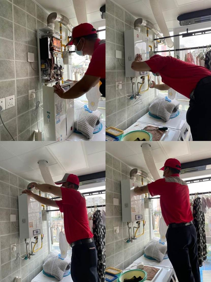 图：“樱花小哥”入户安检