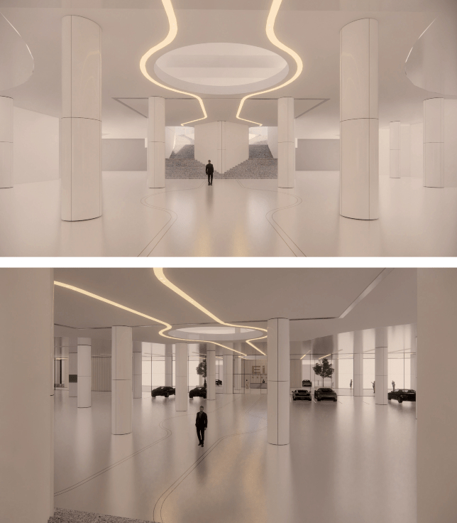 　　共享大堂效果图