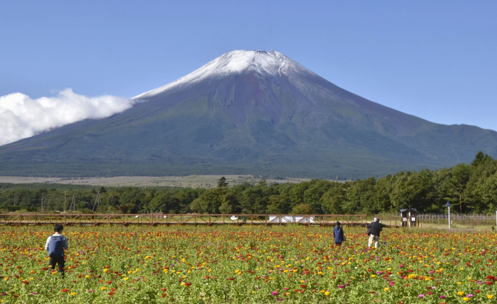 资料图：日本富士山。图/IC photo