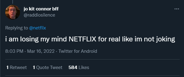 推特评论截图（下同）