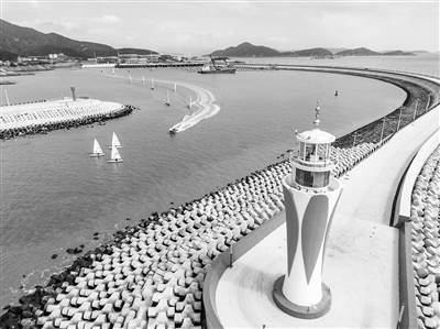     浙江省海洋运动中心（亚帆中心）。市发改委供图