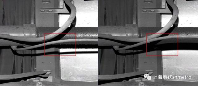 此图为通过轨旁检测系统发现