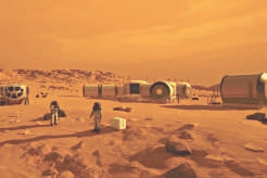 火星基地想象图
