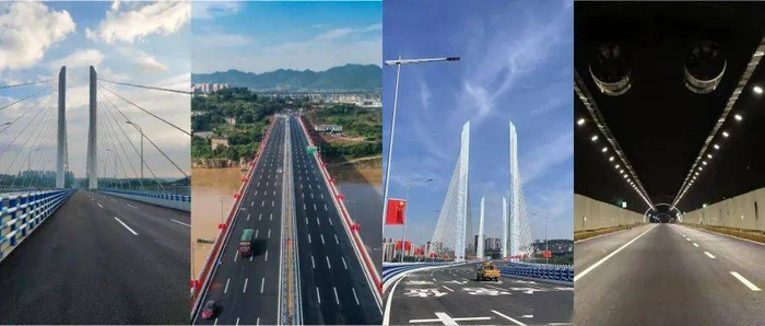　　▲“三桥一隧”