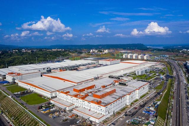 位于宜宾三江新区的四川时代一期。（宜宾市委宣传部供图）