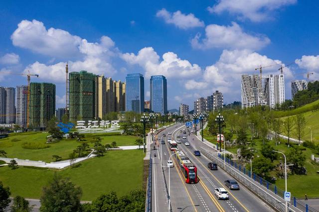 宜宾三江新区。（宜宾市委宣传部供图）