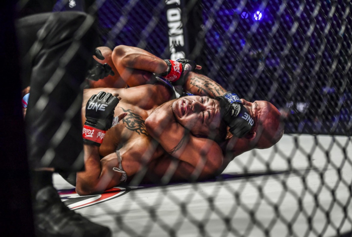 “大力鼠”裸绞降服罗唐。主办方供图