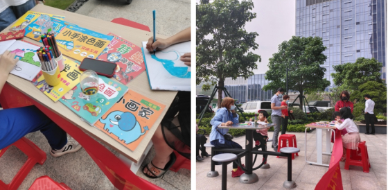 碧桂园云曦台业主参与环保绘画活动