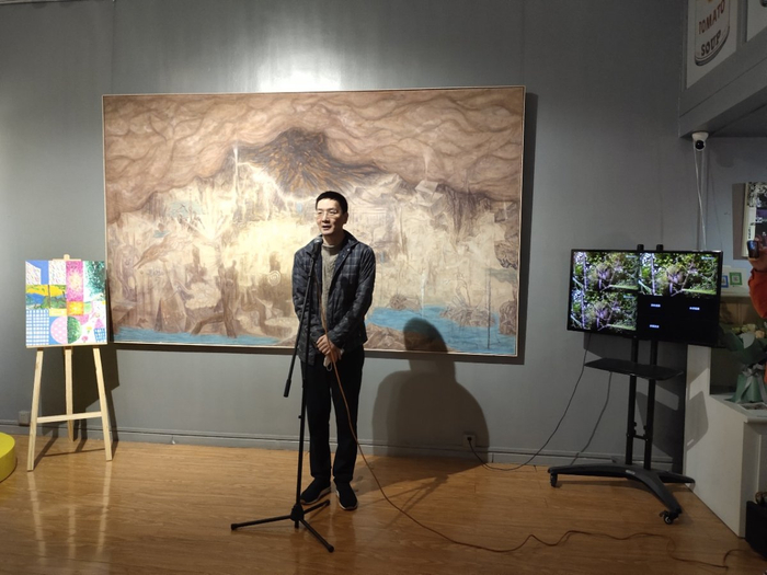 姜河现场分享照片