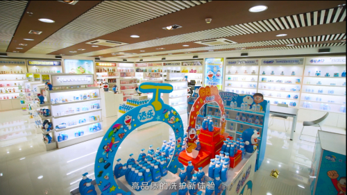 　　“哆啦A梦”婴童洗护品深入人心