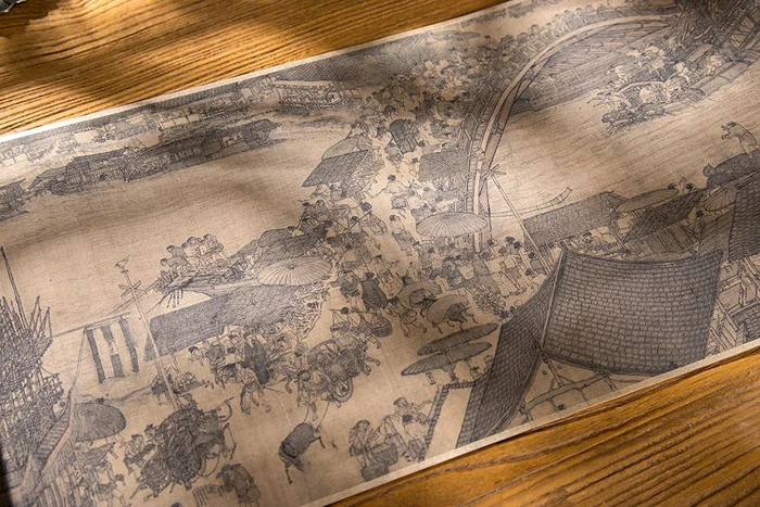 注：1:1全卷高清复刻，是指清晰度与原画一致