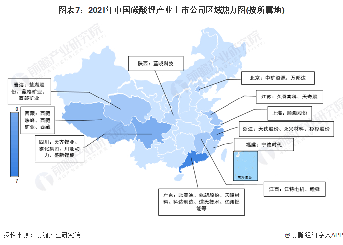 注：颜色越深，数量越多。