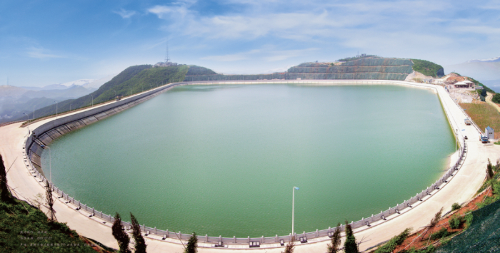 　　▲江苏宜兴抽水蓄能电站