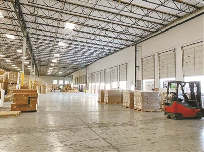     无忧达美国洛杉矶海外仓。受访者提供