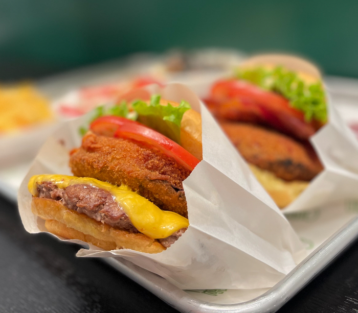 （Shake Shack汉堡产品&nbsp; 图源：时代周报记者摄）