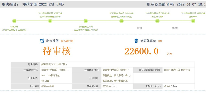 　　▲目前购置的约57亩土地处于待审核状态