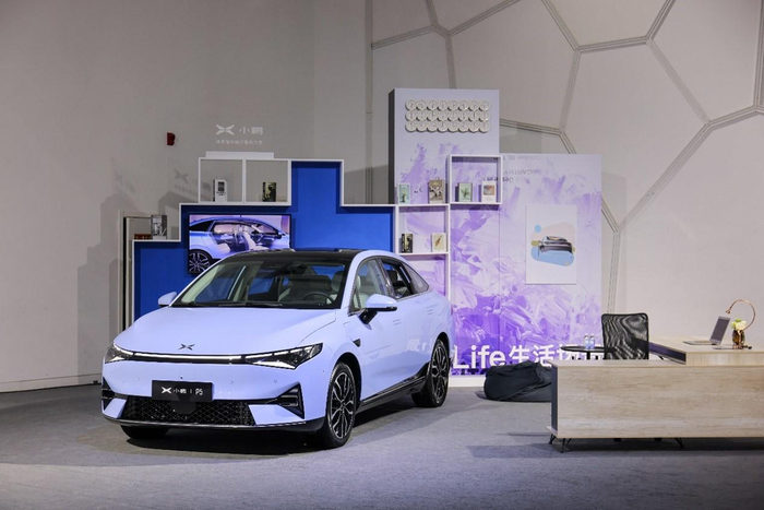 小鹏P5实拍 企业供图