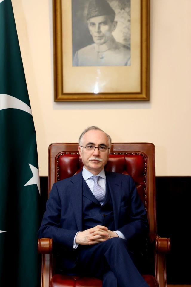 巴基斯坦前驻华大使马苏德·哈立德。 受访者供图