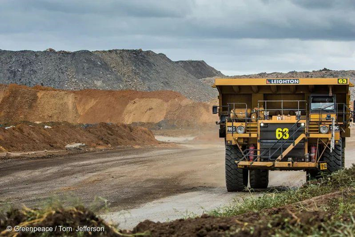 澳大利亚索诺玛煤矿  © Tom Jefferson / Greenpeace