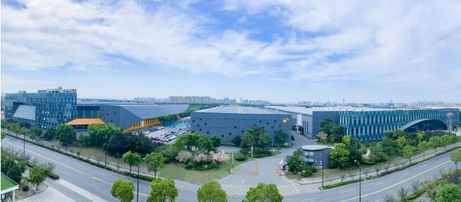 　　图为萨驰智能昆山研发制造基地花园工厂
