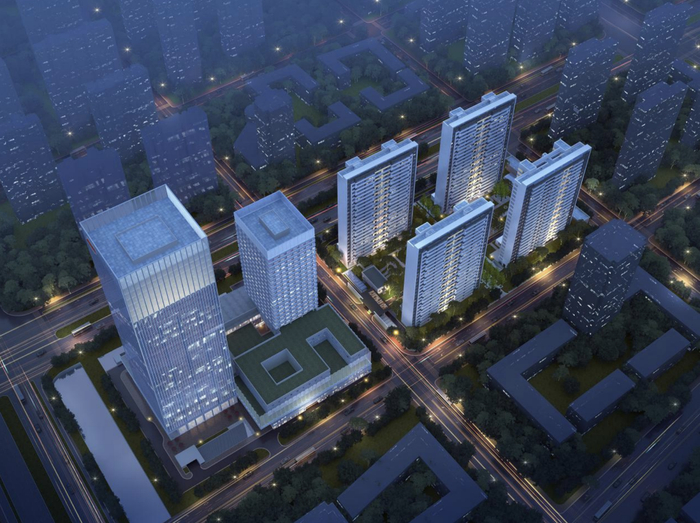 　　中国铁建·花语天境效果图