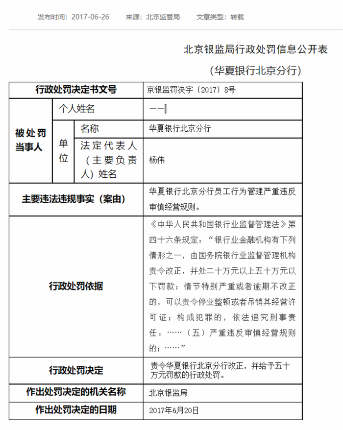 图片来源：北京银保监局官网