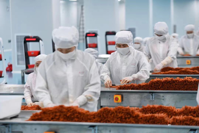 （麻辣王子生产车间 图源：微信公众号）