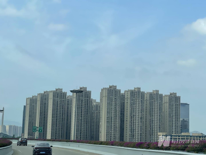 福州市区内某典型大社区楼盘 每经记者 甄素静 摄