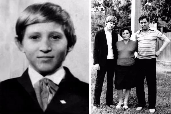 ·&nbsp; 阿克梅托夫童年时的照片。