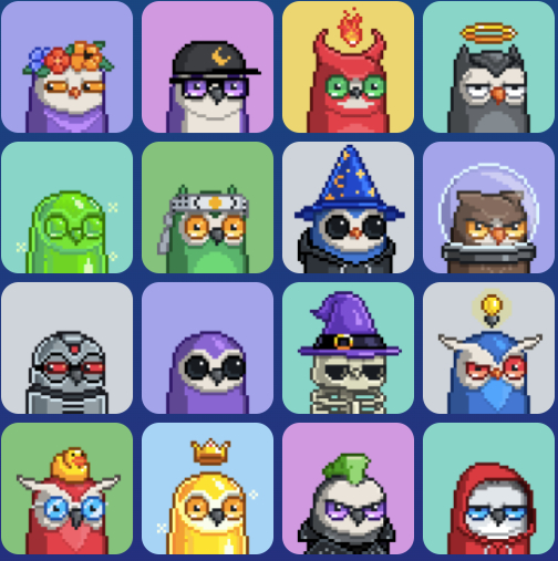 Moonbirds 系列部分 NFT