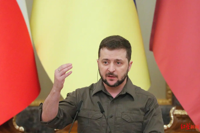 ▲面对俄军在乌东地区集结，乌总统泽连斯基多次呼吁西方加大军事援助