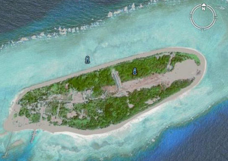 太平岛资料图 图片来源：香港“中评社”