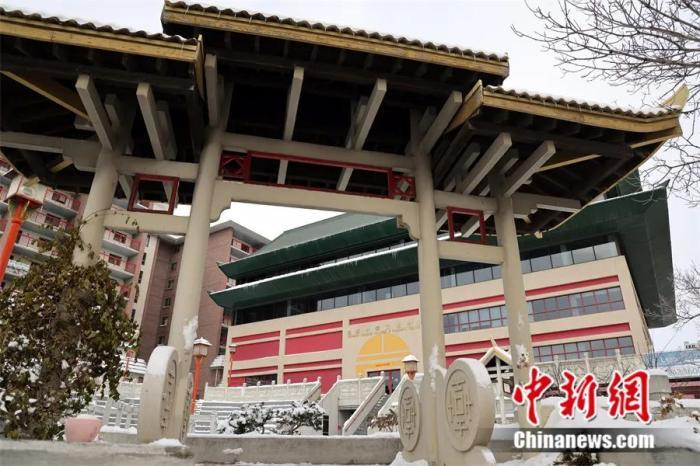 加拿大温尼伯中华文化中心外景。中新社记者 余瑞冬 摄