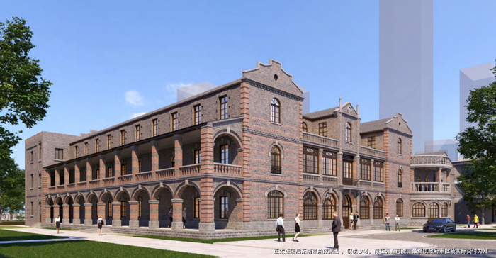 正太饭店修缮效果图。