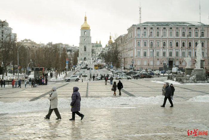 ▲冲突爆发前的基辅