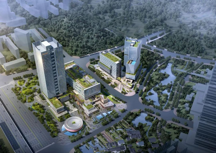 ▲格力集团投资打造的三溪科创小镇启动区一期项目——格创·集城项目效果图