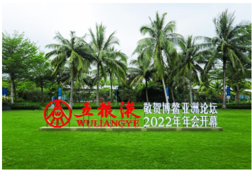 　　图为五粮液亮相博鳌亚洲论坛2022年年会