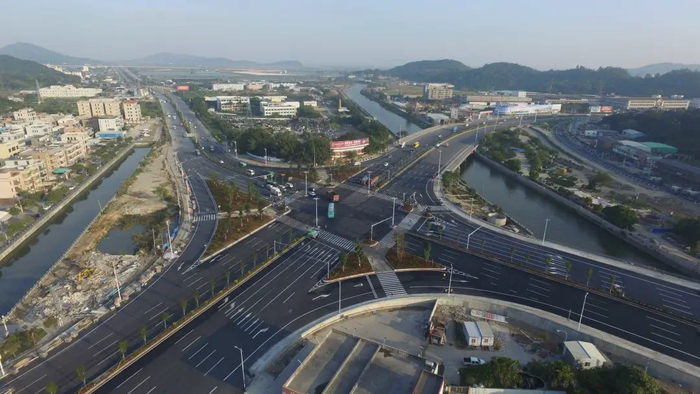 北闸路口全景图（来源：潮阳区委宣传部）