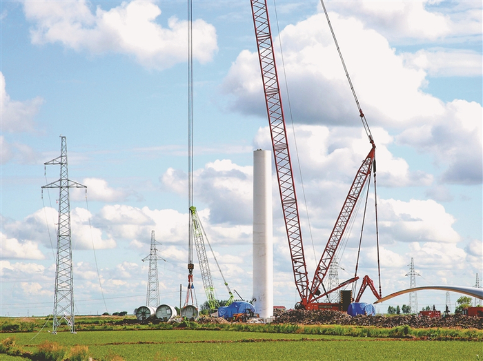     萝北风电。胡振辉摄