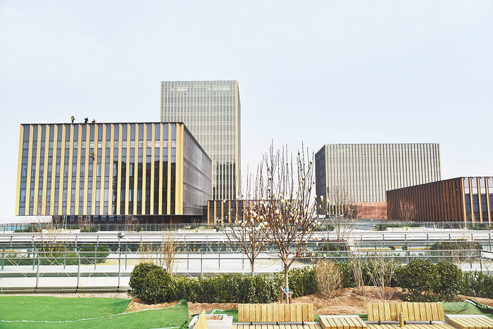     即将投用的廊坊临空服务中心。    河北日报通讯员 刘 岩摄