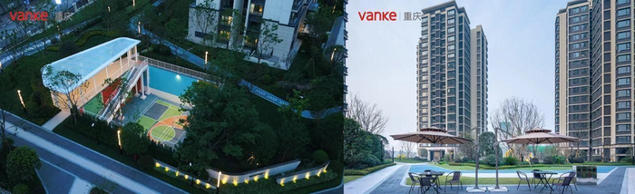 理想城晓曦组团、屿光组团实景图