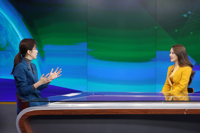 　　《企业家精神》栏目录制现场