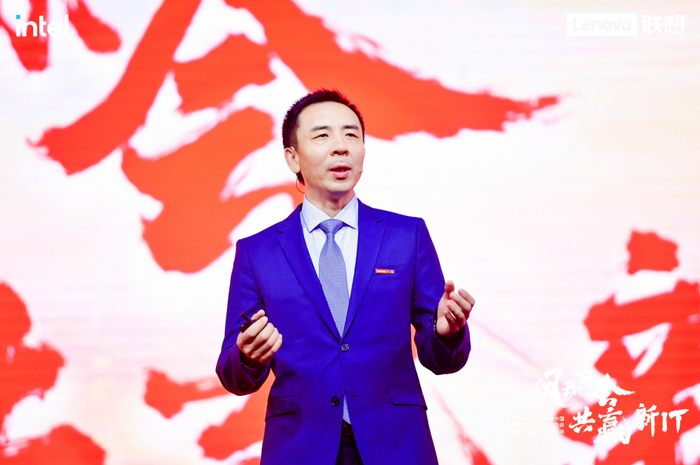 　　联想集团高级副总裁、ISG中国总裁柏鹏