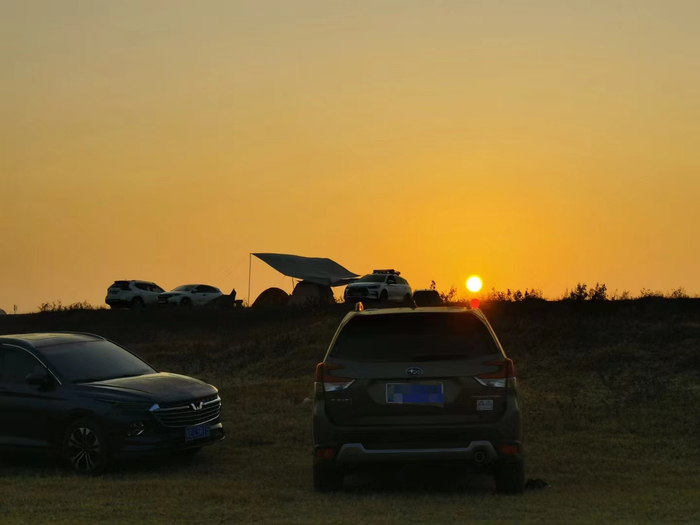 早起的人，还能看一次日出 &nbsp;时代周报记者摄